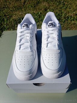 Nike air force 1 GS white black - 2