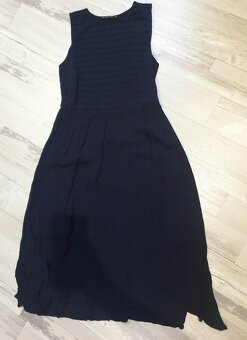 Modré šaty Zara Basic - 2