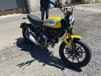 Ducati Scrambler Icon 800 – najeto jen 361km, servis ve 216 - 2