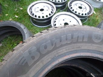 4x zánovní zimní pneu barum 195/65 r15 (8 mm,2024) - 2