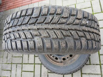 Š-FABIA II - zimní sada pneu na ráfkách 90% vzorek - 2