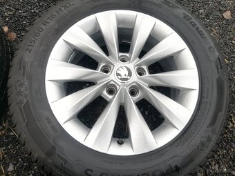 zimní alu kola Škoda Karoq 215/60/16 Barum,alu 16" Castor - 2