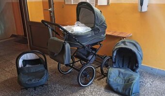 Kočárek trojkombinace Kunert Romantic - 2