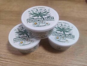 Konopná mast s heřmánkem 100ml - 2