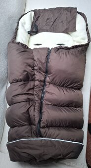 Prodám zimní fusak. Dá se použít jak do hlubokého kočárku, t - 2