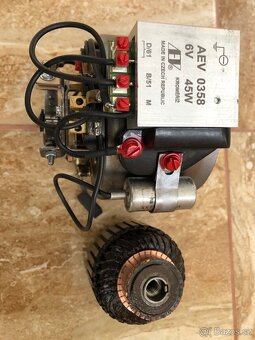 Jawa 250 / 11 pérák - zapalování po GO , mínus pól - 2