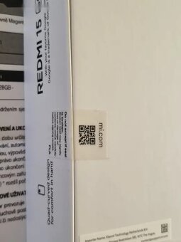Xiaomi Redmi 15 5G, 4GB RAM 128GB, nový, nerozb. - 2
