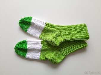 Pletené ponožky vel 38-42 - 2