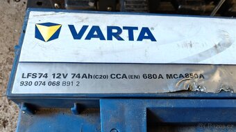 Autobaterie Varta 12V 74Ah - 2