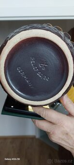 Ručně vyráběná keramická váza s rustikálním - 2