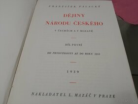 Palacký Dějiny národu českého - 2