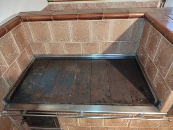 Kachlová kamna s pecí - 2