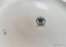 kobaltové Czechoslovakia porcelán Karlovy Vary talíře - 2