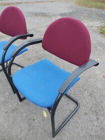 Židle kancelářské ( mám 6 kusů)) - 2
