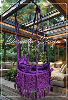 Zahradní design houpačka Princess - 2