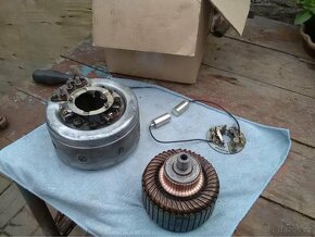 velorex 350 KOUPIM zapalování, dynamostarter - 2