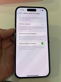 Apple iPhone 14 Pro 128GB DeepPurple - 100% bat. (Záruka) - 2