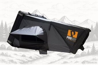 Střešní stan celohliníkový PROOFF Rila + předstan s podlahou - 2