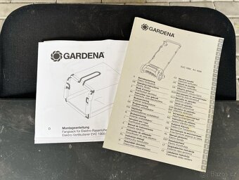 Funkční el. vertikutátor Gardena se sběrným košem. - 2