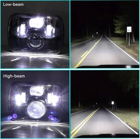 Hlavní led světlomety Jeep YJ, XJ, MJ - více typů - 2