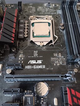 Asus H81-Gamer + i5-4440 + boxovaný chladič Intel - 2