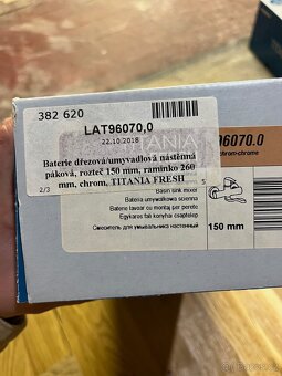 Dřezová baterie Novaservis Titania Fresh s otočným ramínkem - 2