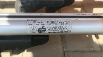 Příčníky Menabo Brio 120 cm - 2