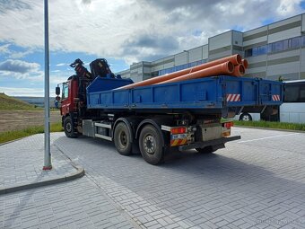 DAF CF 75.310 6x2 s hydraulickou rukou a kentejnerem - 2