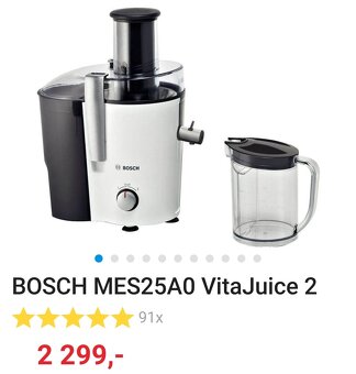 Odšťavňovač Bosch - 2