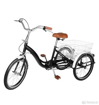 Tříkolka 20" s nákupním košíkem - 2