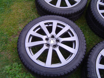 4 XZIMNÍ HLINÍKOVÁ KOLA ŠKODA SCALA, KAMIQ 205/50 R17..TOP - 2