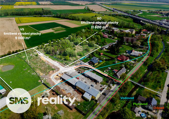 Prodej stavebních pozemků – Hladké Životice, 22 000 m² pro b - 2
