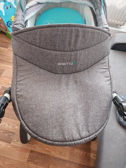 Kočárek bebetto vulcano+autosedačka cybex - 2