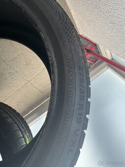 2x ZIMNÍ pneu Continental 285 / 30 R20 W XL nízkoprofilové - 2
