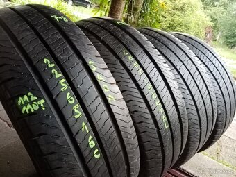Letní pneu 4kusy 225/65/16C vzorek 80% CONTINENTAL - dobírka - 2