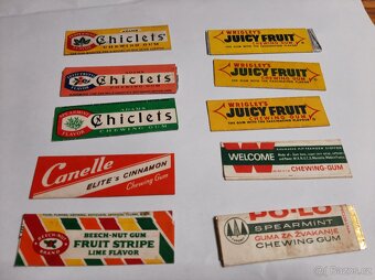 Obaly od žvýkaček - 2