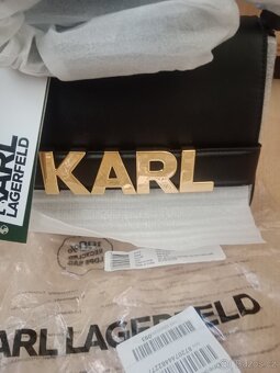 Karl Lagerfel vysoce luxusní celokožená kabelka - 2
