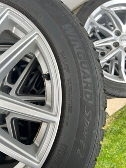 215/55 R17 zimné kola 5x112 mm - 2