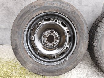 4 x zimní pneu na Fabia, Polo, Ibiza 165/70 R14 81T - 2