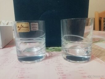 Křišťálové sklenice broušené - 2