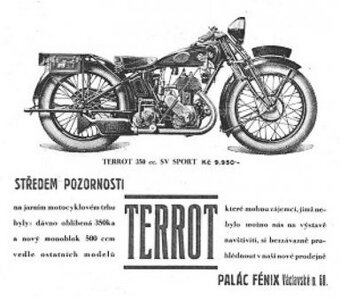 Terrot HST 350 po profirenovaci, RV 1930 - 2