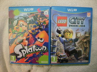 Hry na Nintendo Wii U - 3 kusy - Více v textu - Super stav - 2
