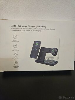 Stojánek pro nabíjení 4in1. - 2