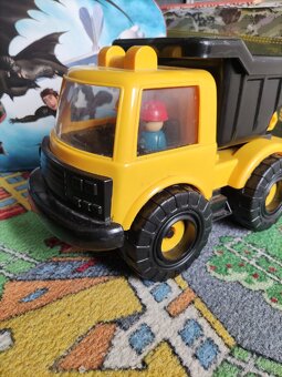 Skládací nákladní auto 30x20cm podobné Igráček - 2
