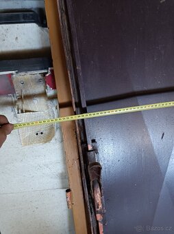 Plechová garážová vrata - 2