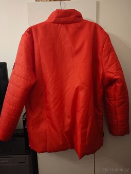 Červená dámská bunda XL - 2