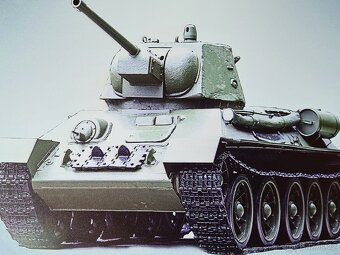 Kovová cedule 30x20 TANK T-34 - 2