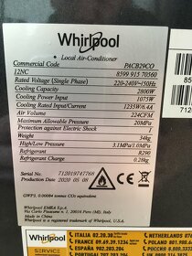 Whirlpool mobilní klimatizace - 2