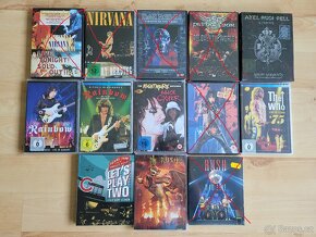 NOVÉ Blu-Ray a DVD rock metal koncerty - 2