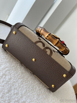 ORIGINÁLNÍ TAŠKA GUCCI DIANA MINI SHOPPER JUMBO GG NOVÁ S FA - 2